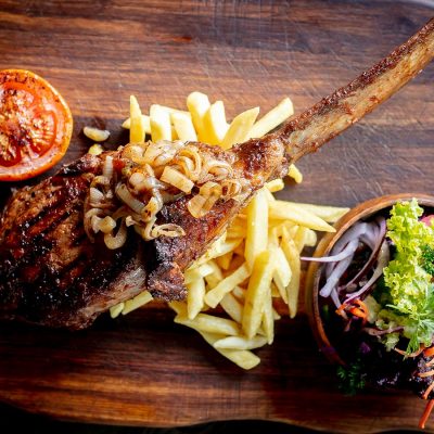 An image of food available while out doing exercusions