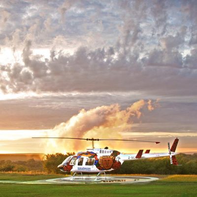 An image of helicopter